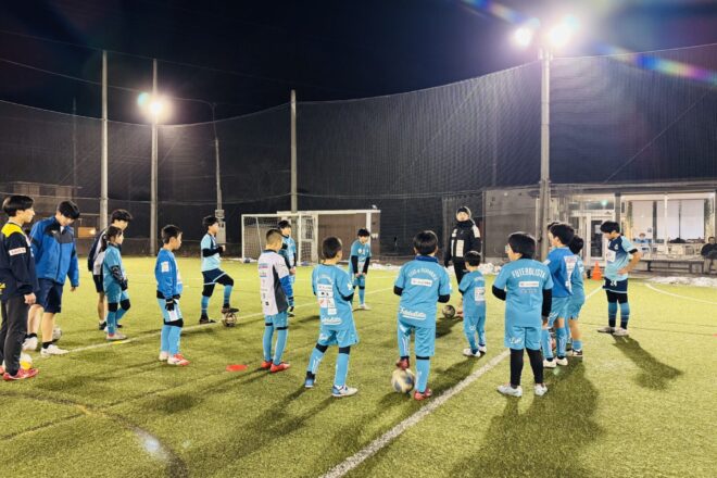 1月16日(金) ジュニアB・ジュニアA スクール