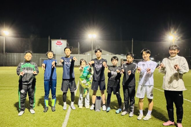 3月18日(水) ジュニアユーススクール(功力蒼葉君卒業)